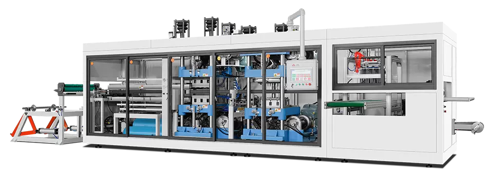 آلة تشكيل البلاستيك بالحرارة لصينية الفاكهة آلة تشكيل البلاستيك بالحرارة لصينية الفاكهة